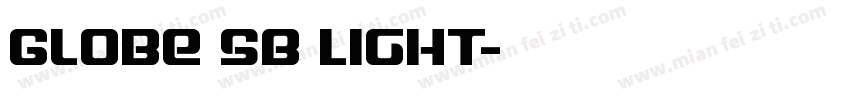 Globe SB Light字体转换